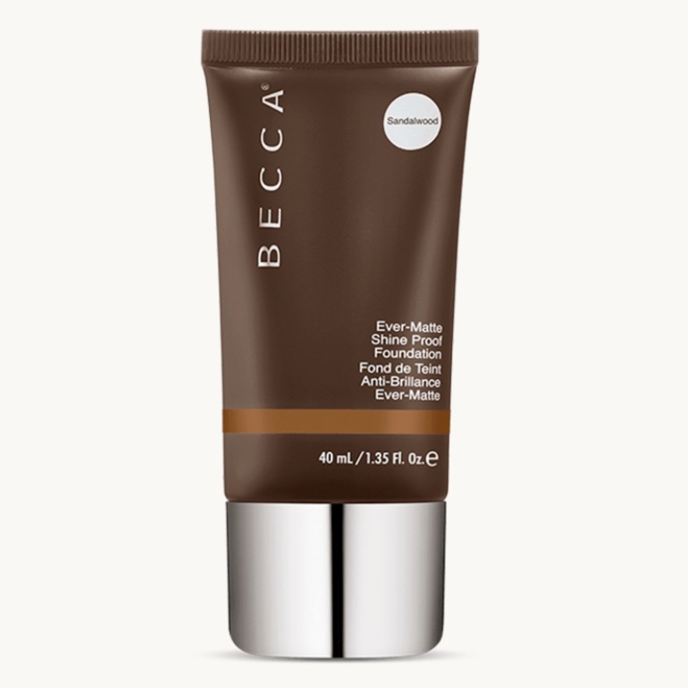 Becca ever-matte shine proof foundation sandalwood